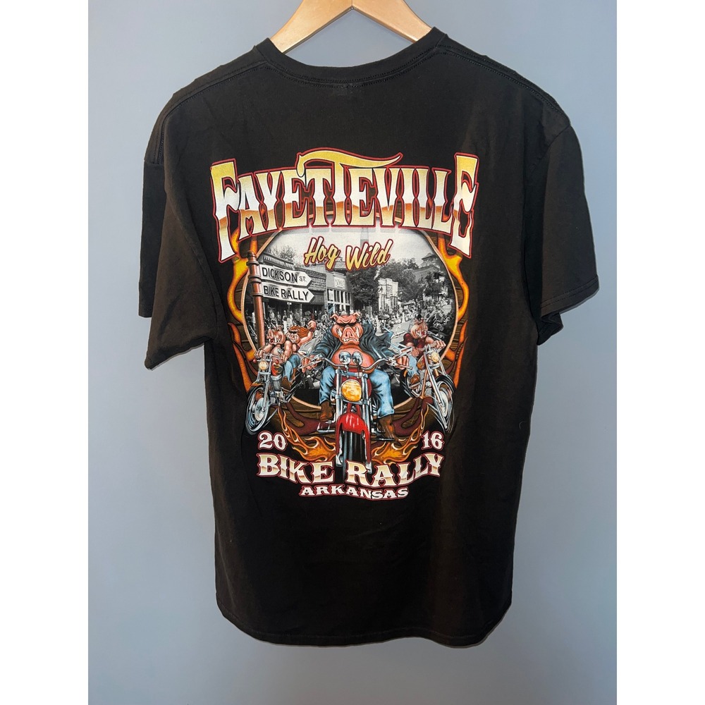Delta Pro Weight Fayetteville Hog Wild Bike Rally 2016‎ Arkansas T-Shirt Mens L